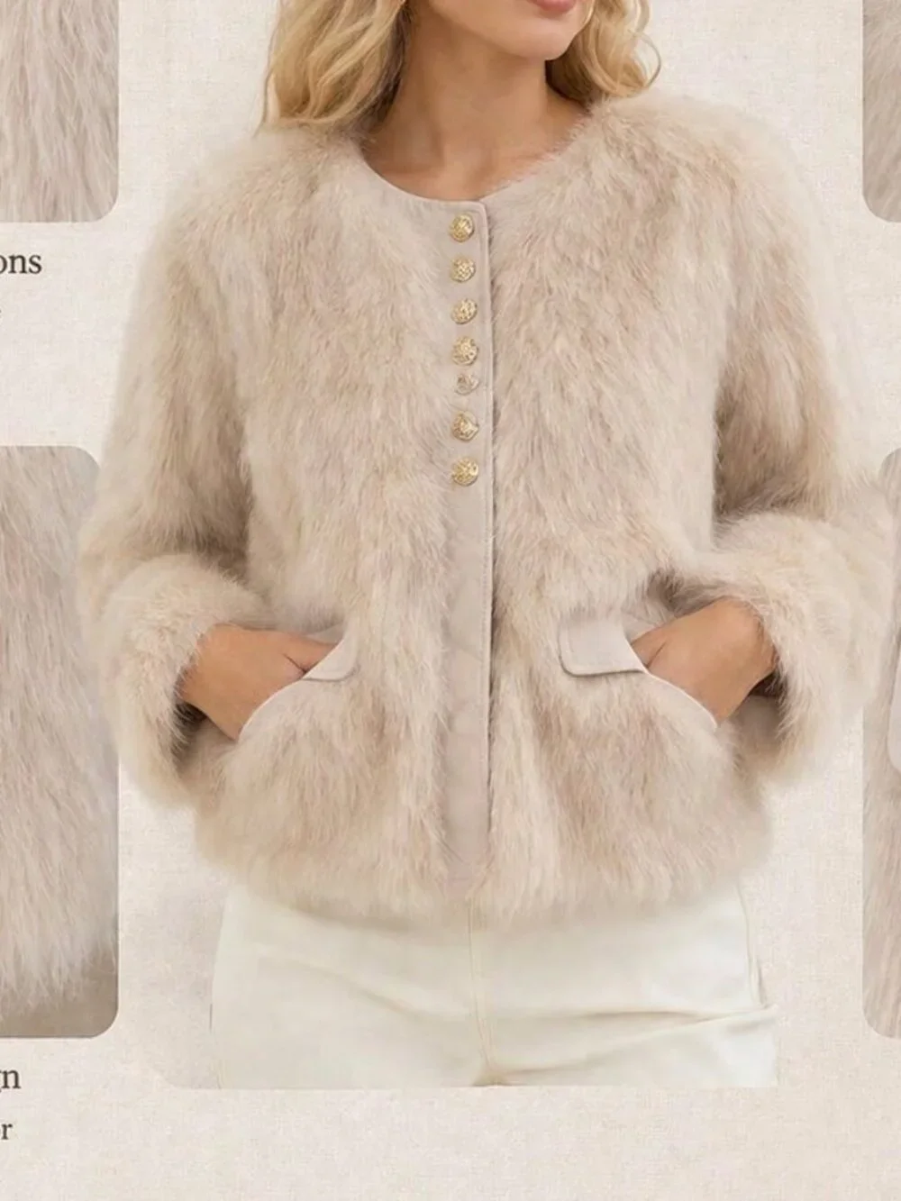 Cream Casual Women's Regular Short Jacket